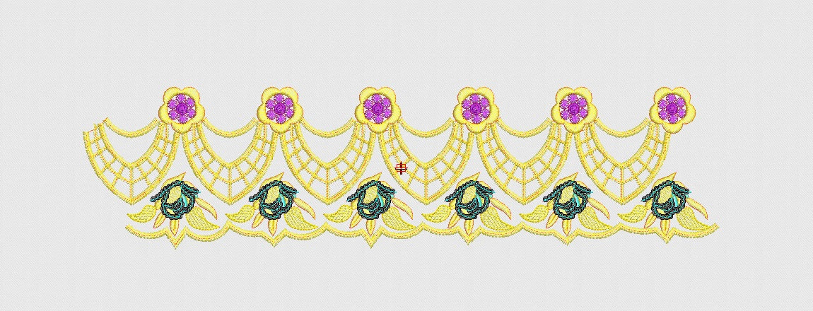 Flower Embroidery Design