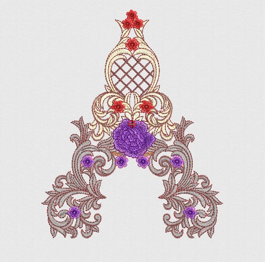 Flower Embroidery Design