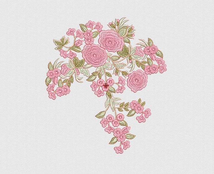 Flower Embroidery Design