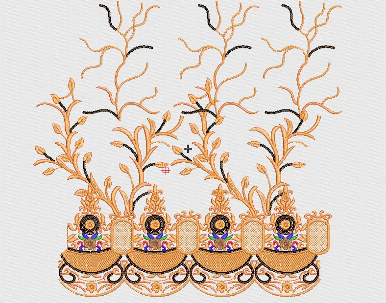 Flower Embroidery Design