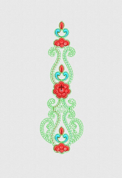 Flower Embroidery Design