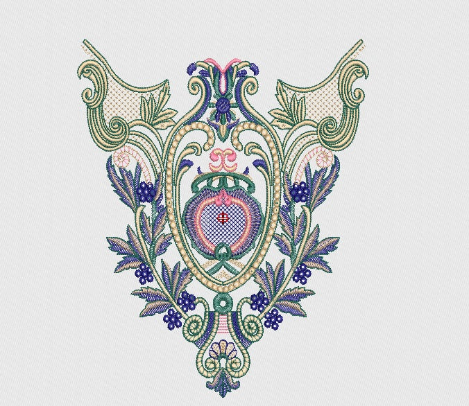 Flower Embroidery Design