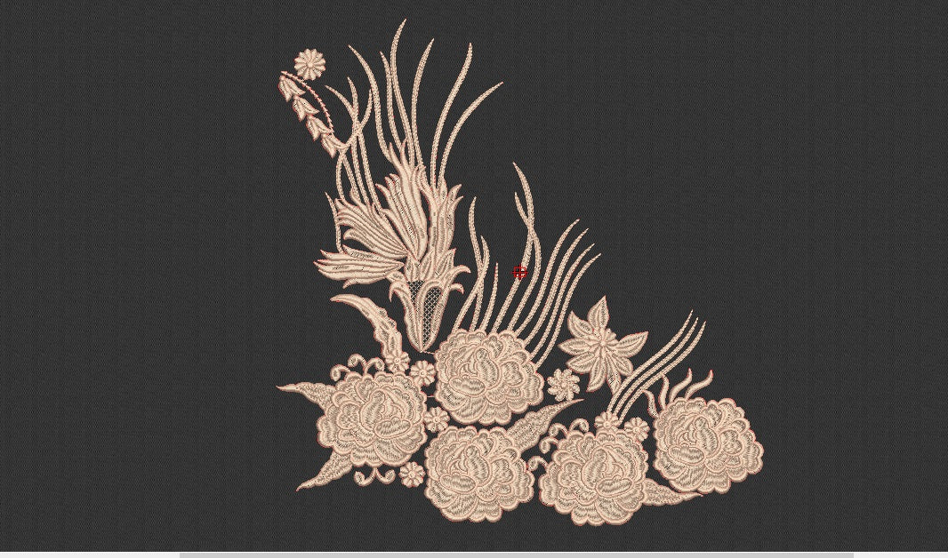 Flower Embroidery Design