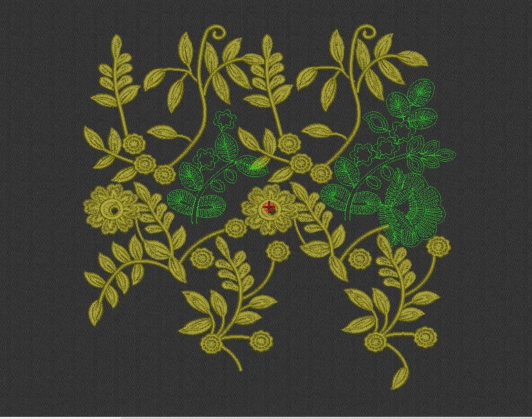 Flower Embroidery Design