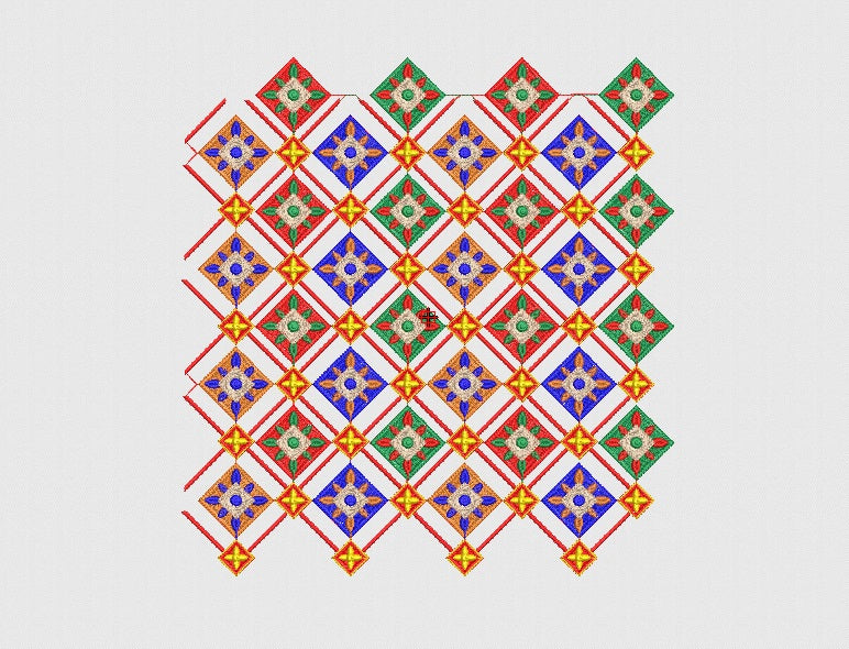 Flower Embroidery Design