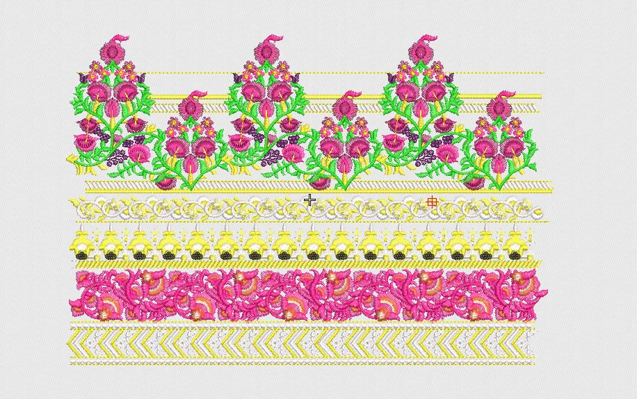 Flower Embroidery Design