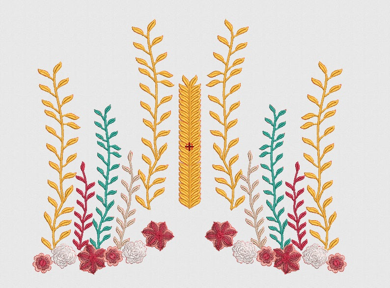 Flower Embroidery Design