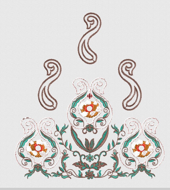 Flower Embroidery Design