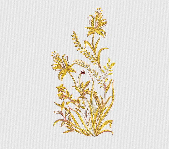 Flower Embroidery Design