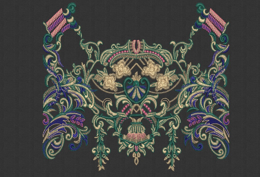 Flower Embroidery Design