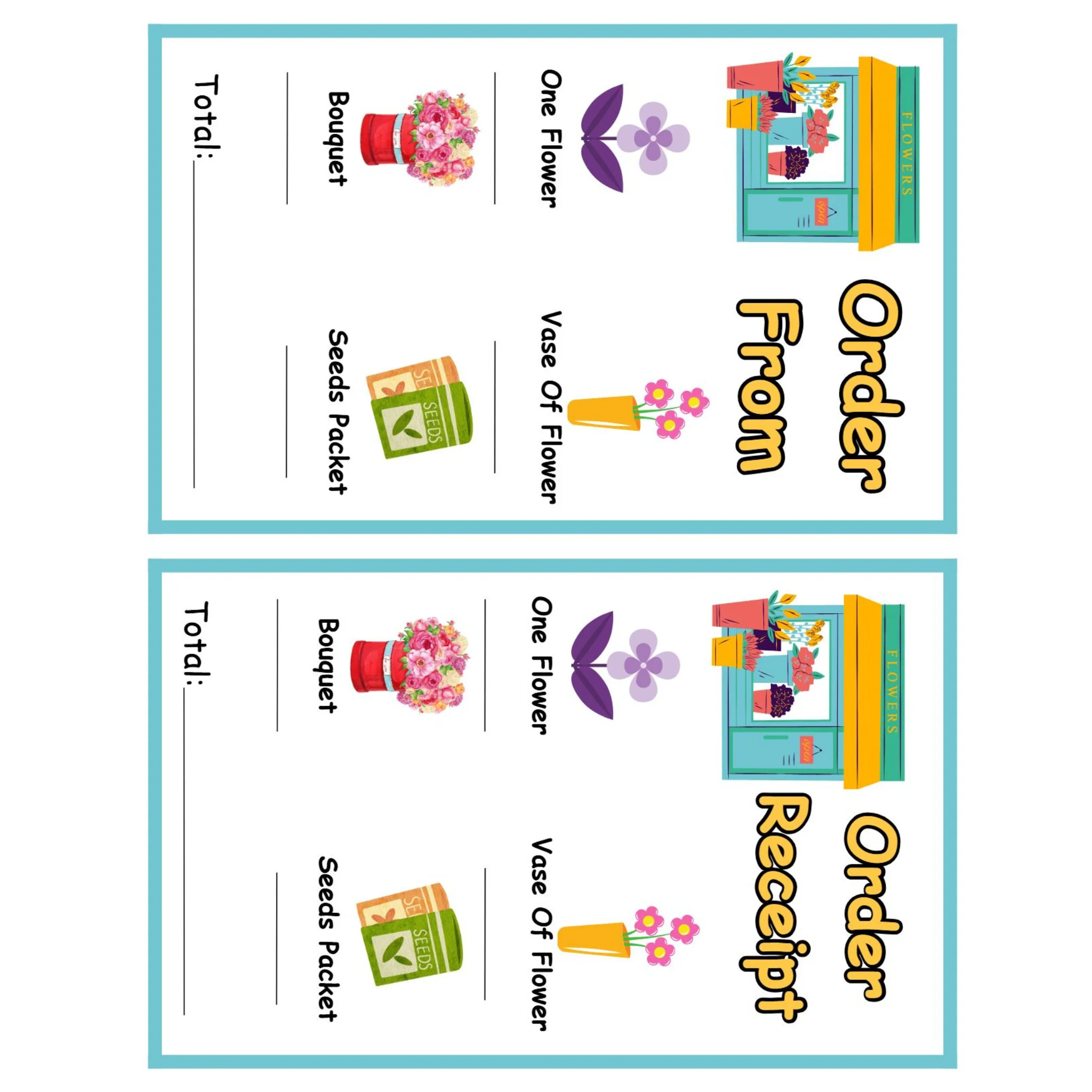 Flower Shop Dramatic Play Printables - Image 5