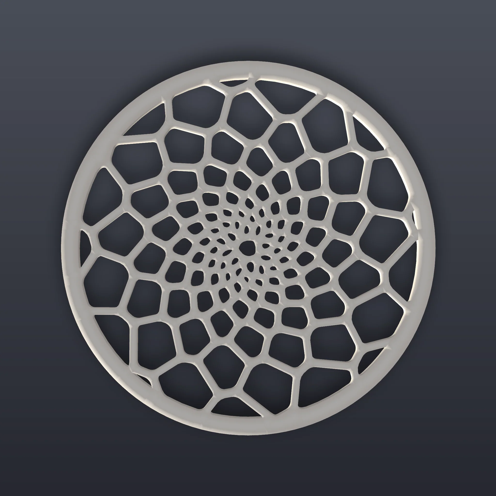 Flower Trivet 3D Print STL File