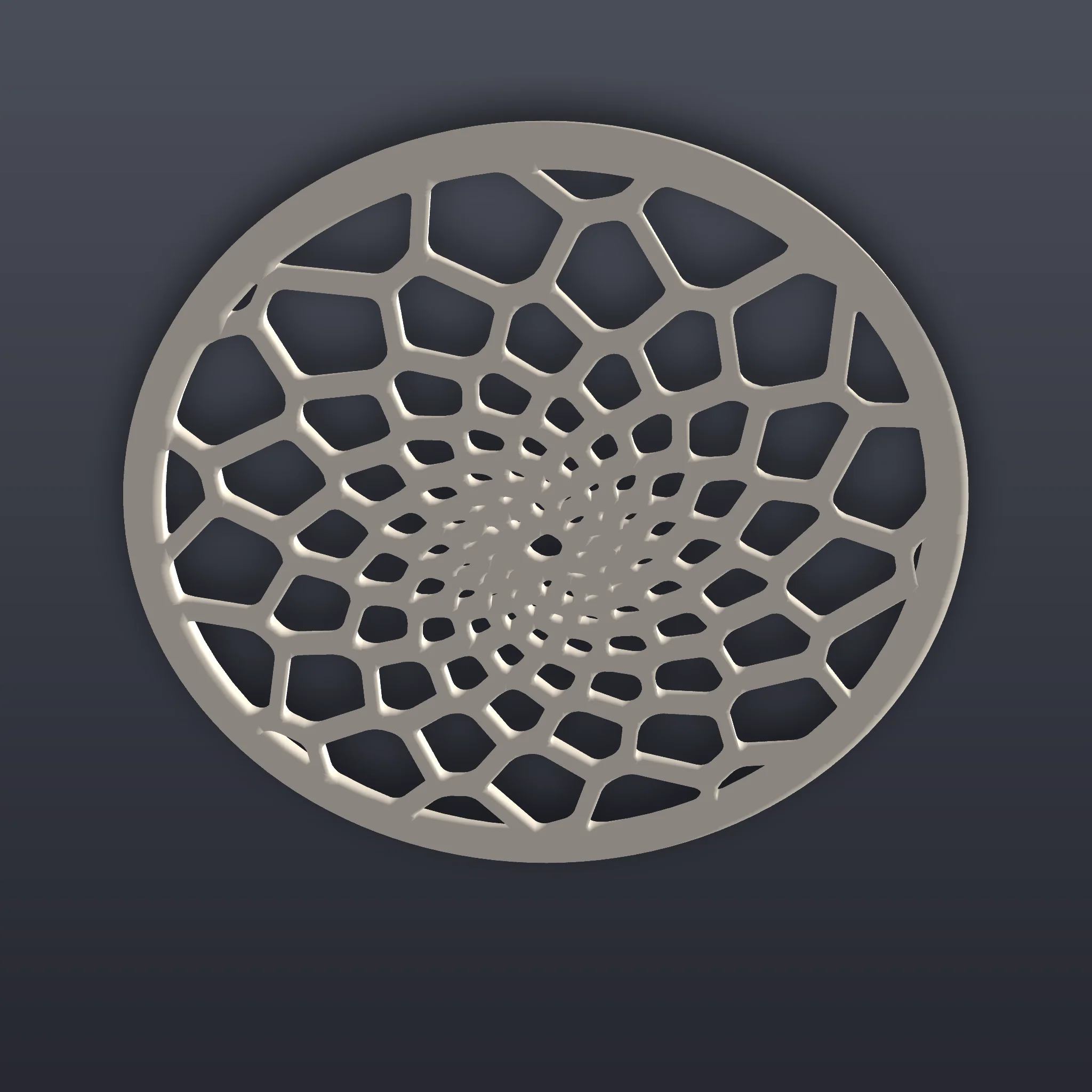 Flower Trivet 3D Print STL File - Image 2