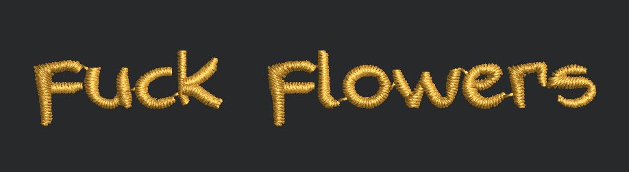 Flowers Embroidery Design