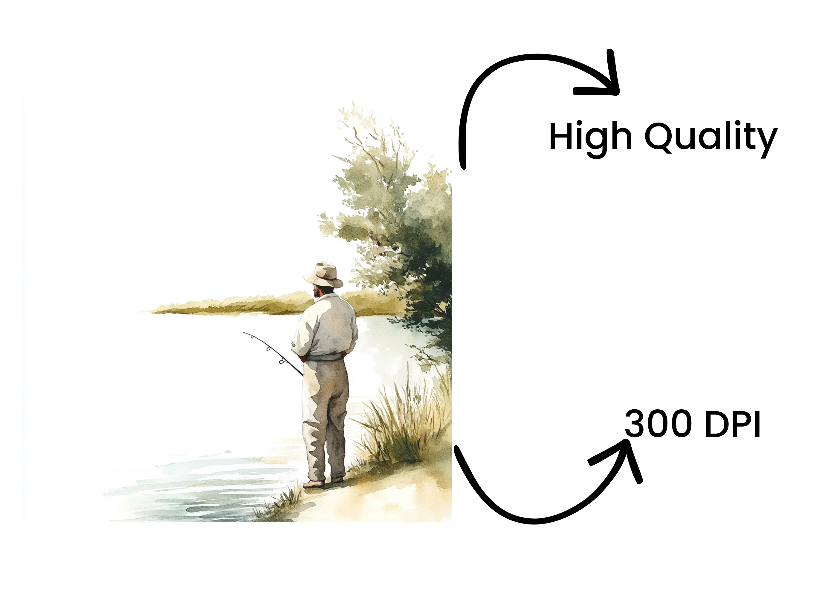 Fly Fishing Clipart Bundle - Image 4