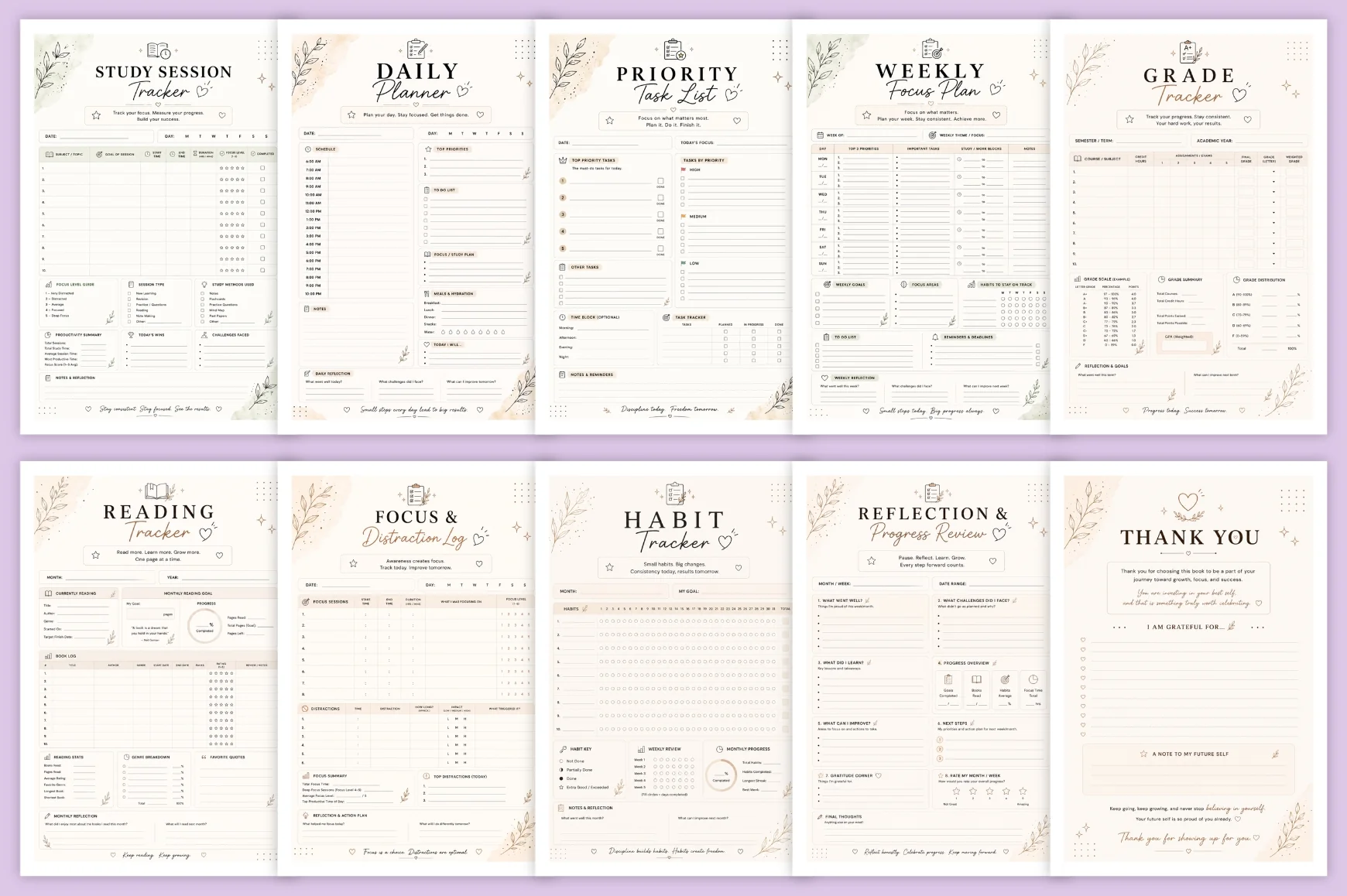 Focus For Students Planner - Image 3