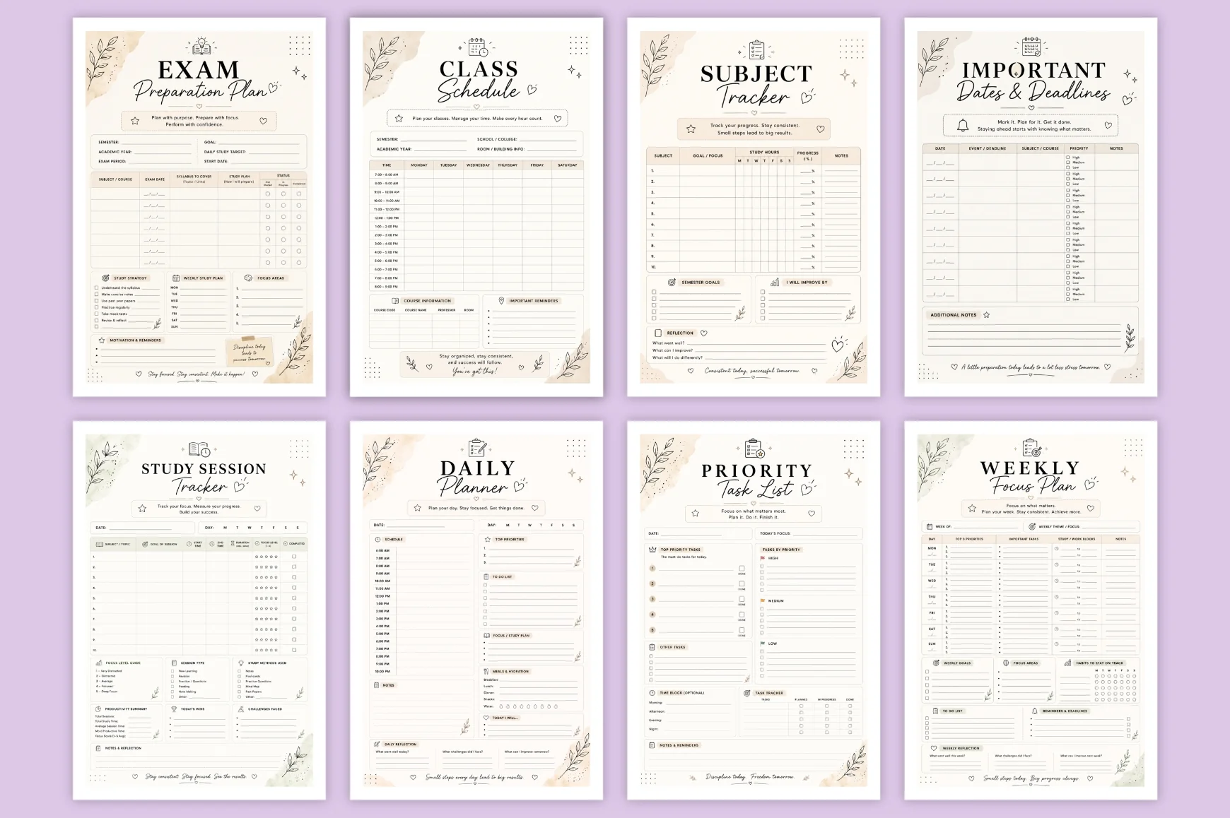 Focus For Students Planner - Image 4