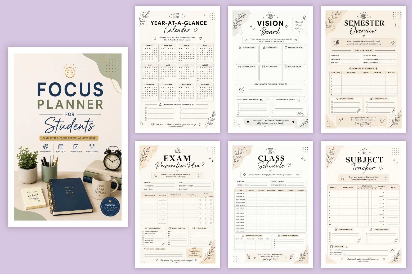 Focus For Students Planner - Image 5
