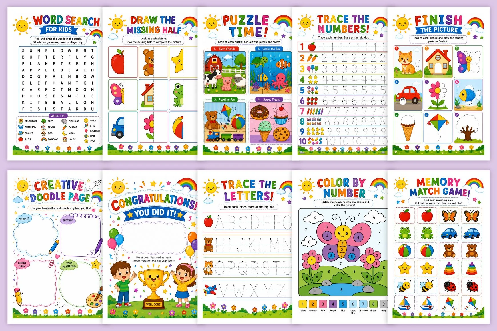 Focus Fun Activity For Kids Book - Image 3
