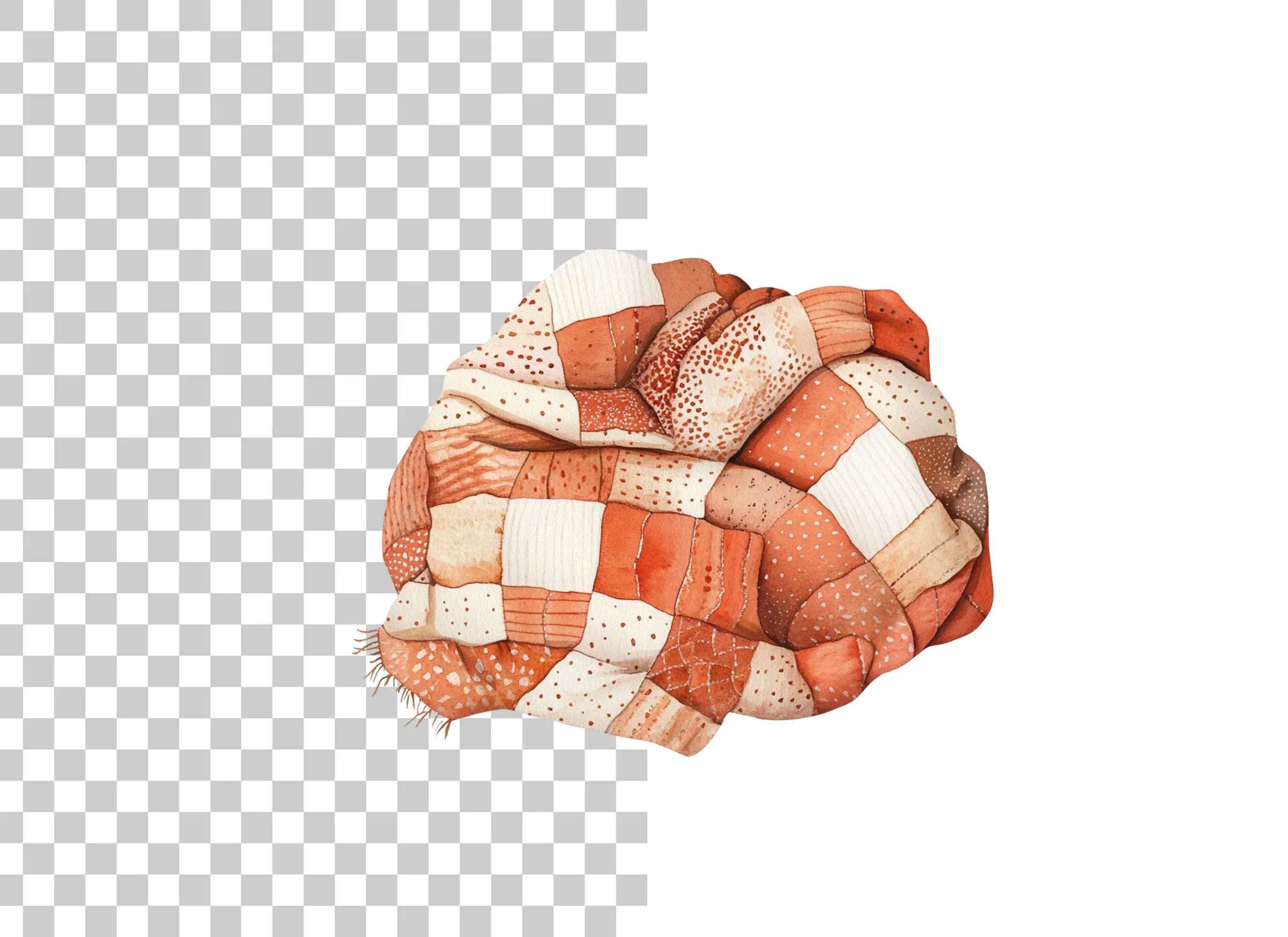 Folded Quilt Clipart Bundle - Image 2