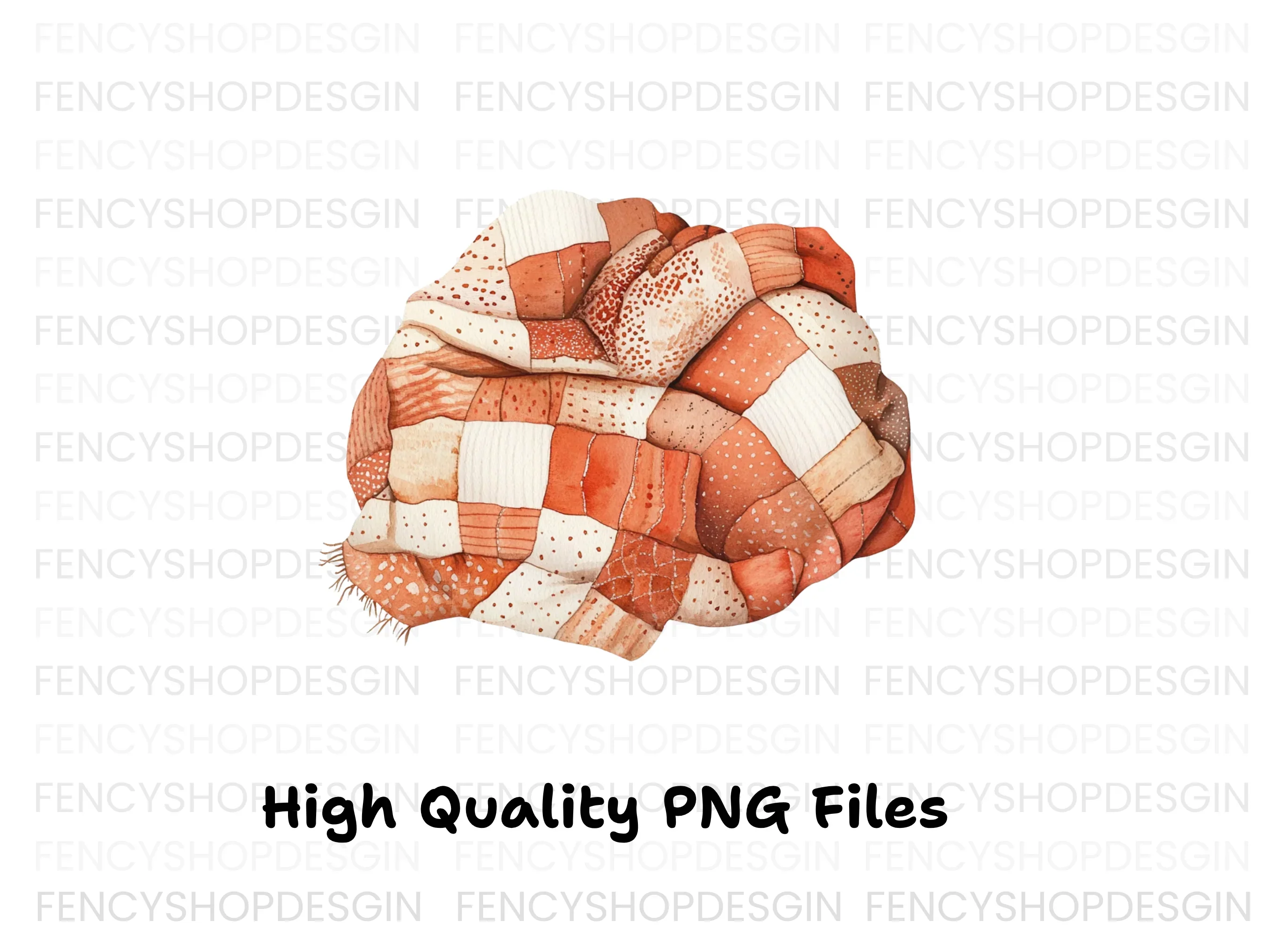Folded Quilt Clipart Bundle - Image 3