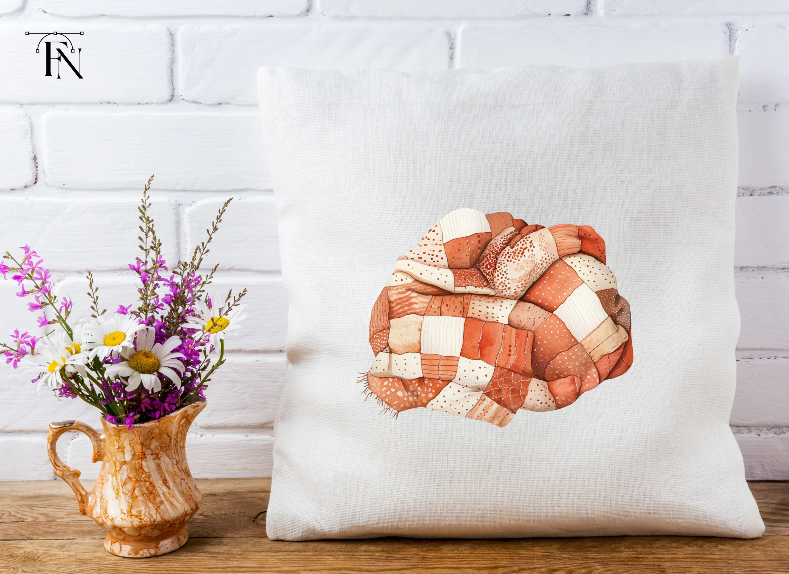 Folded Quilt Clipart Bundle - Image 5