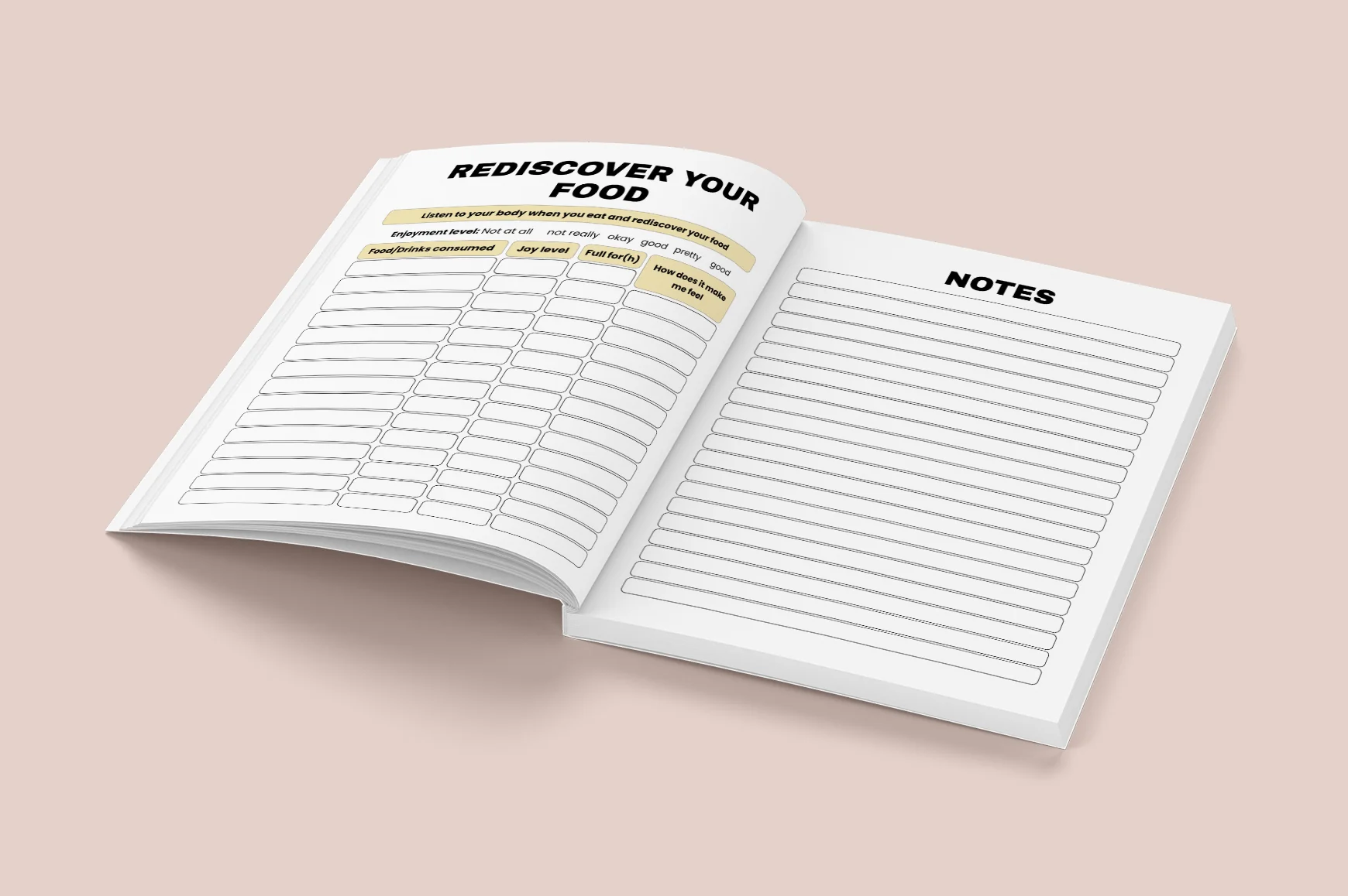 Food Body Healing Journal for Wellness - Image 3