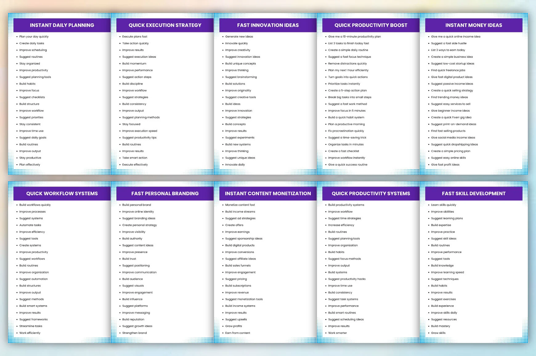For Fast Results Prompts - Image 2