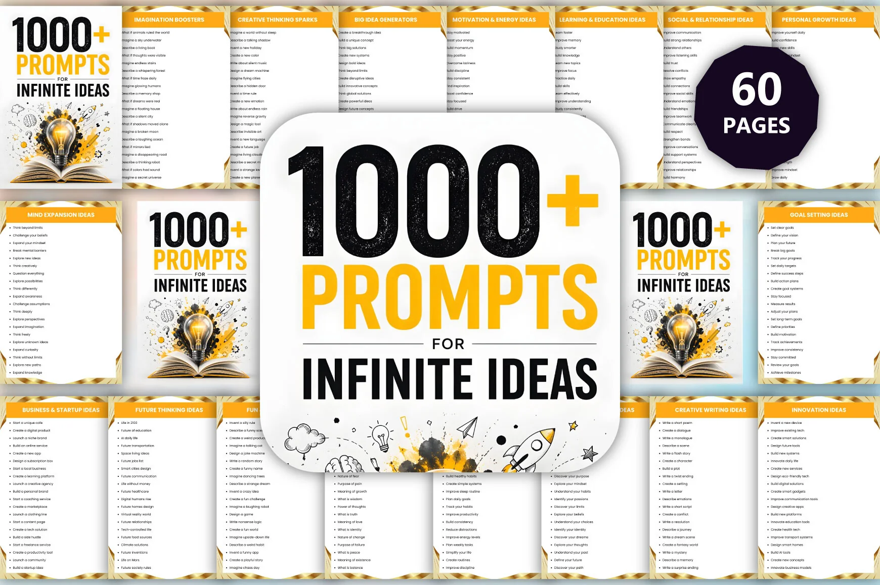 For Infinite Ideas Prompts