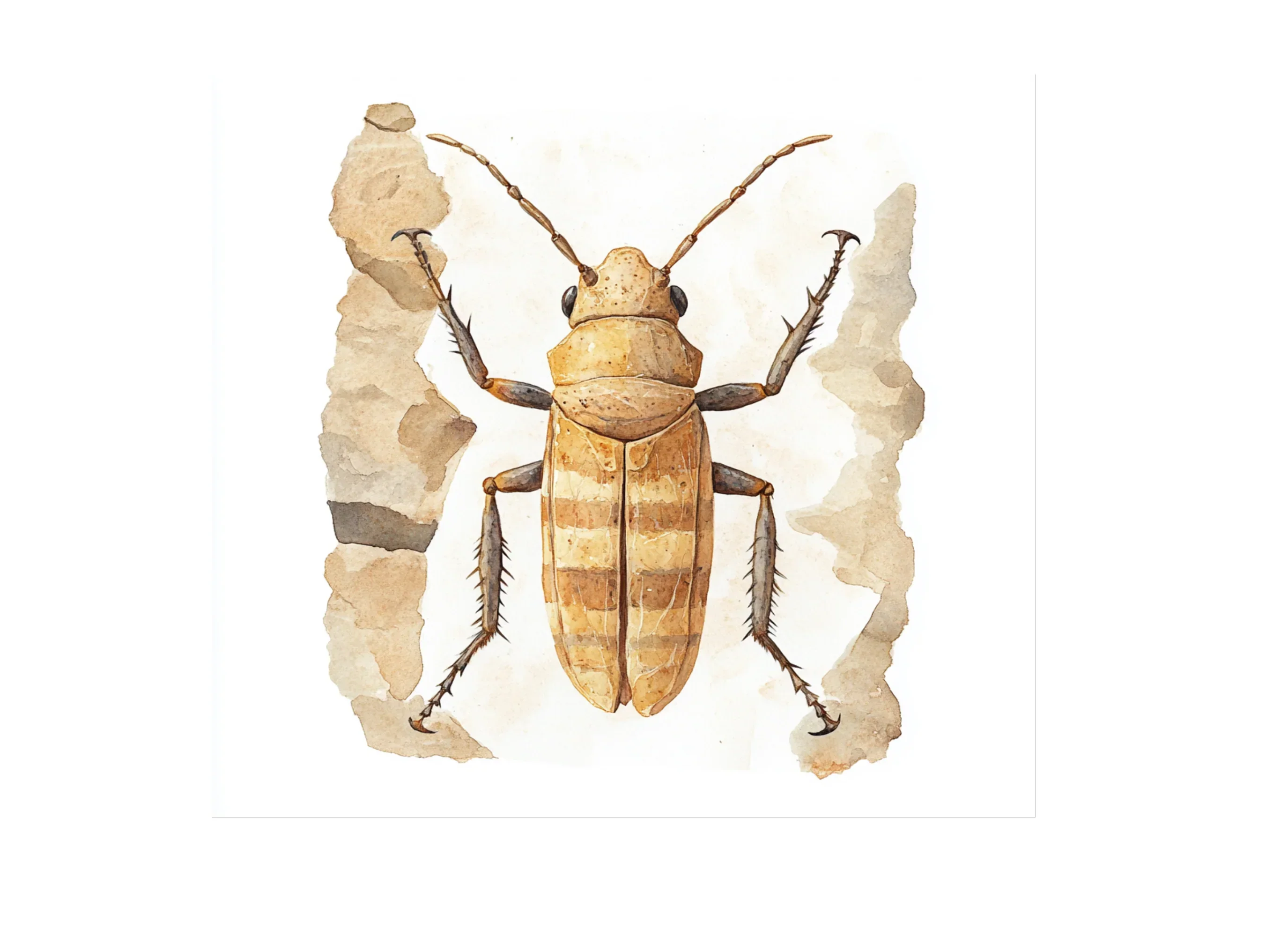 Fossilized Beetle Clipart Bundle - Image 3