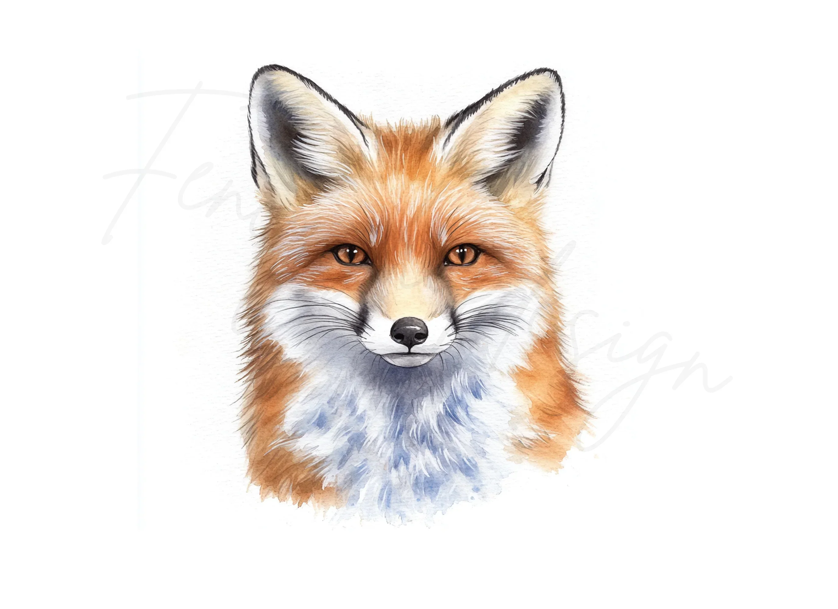Fox Head Clipart Bundle - Image 2