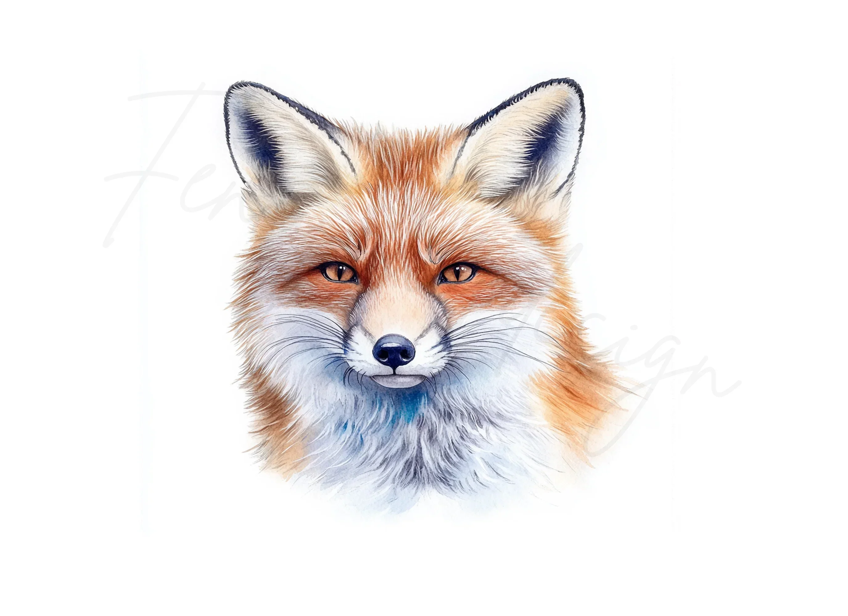 Fox Head Clipart Bundle - Image 3