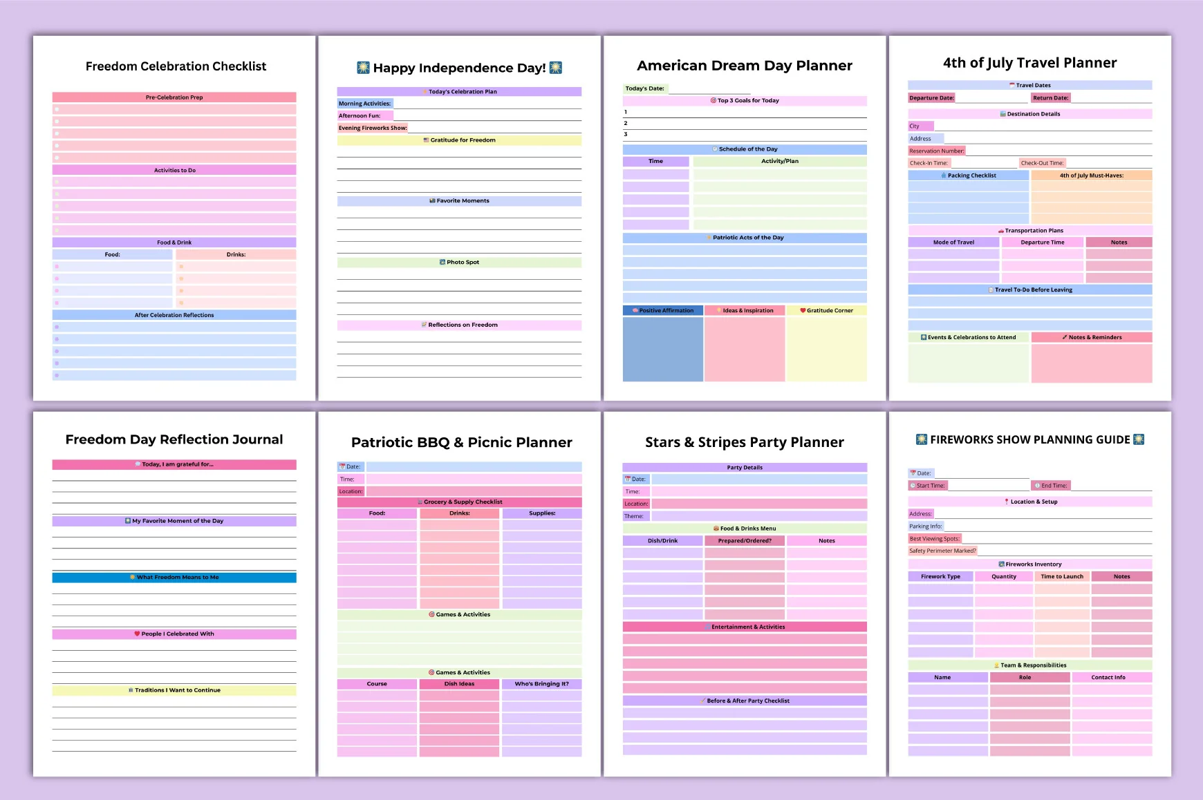 Freedom Fireworks Planner - Image 3