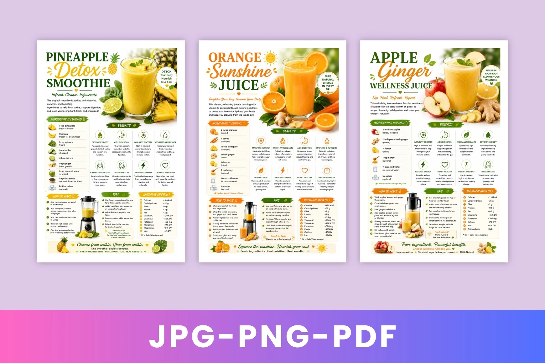 Fresh Blend Recipes For Health Energy Wellness - Image 2
