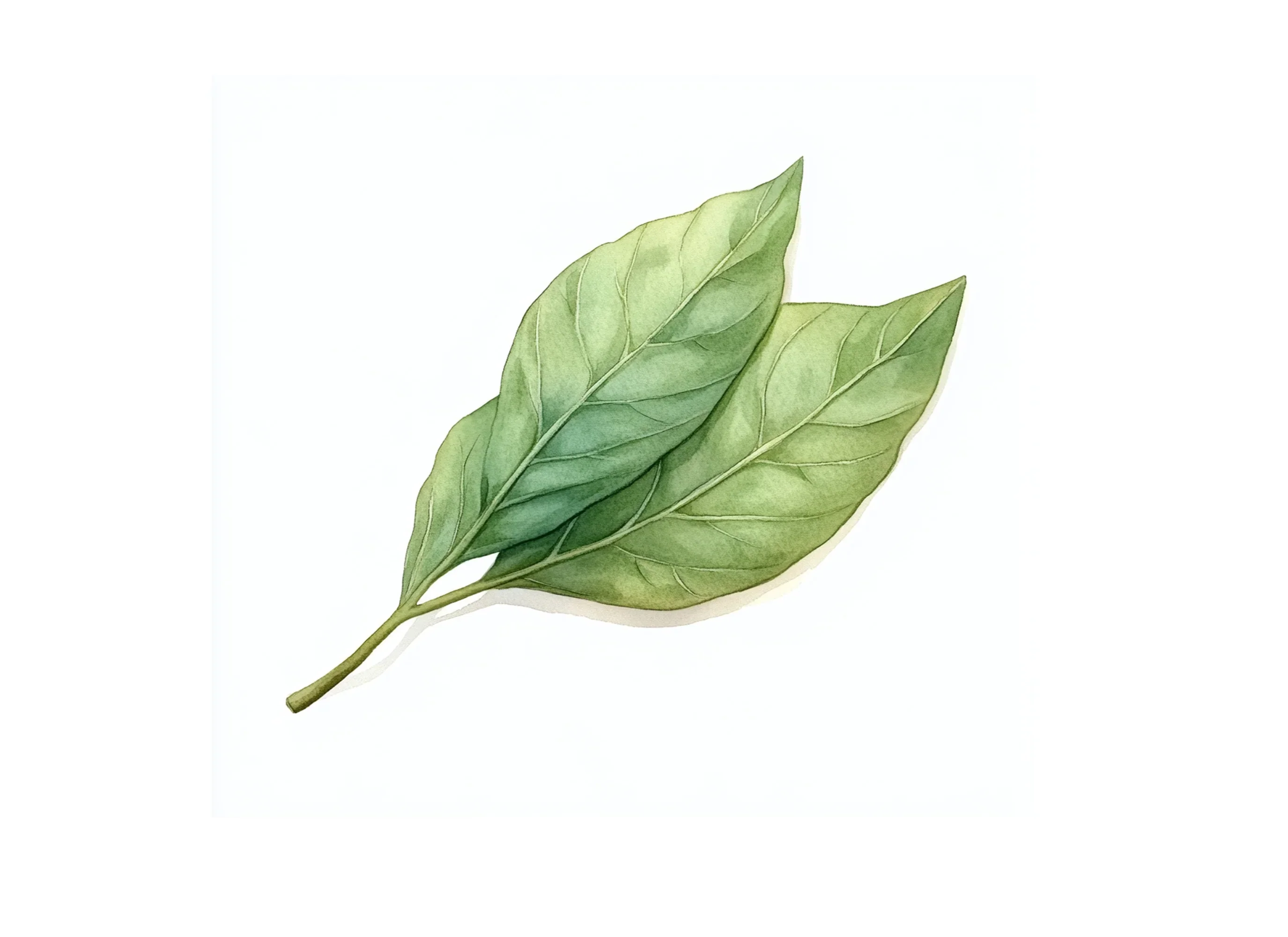 Fresh Green Leaf Illustrations Clipart Bundle - Image 3