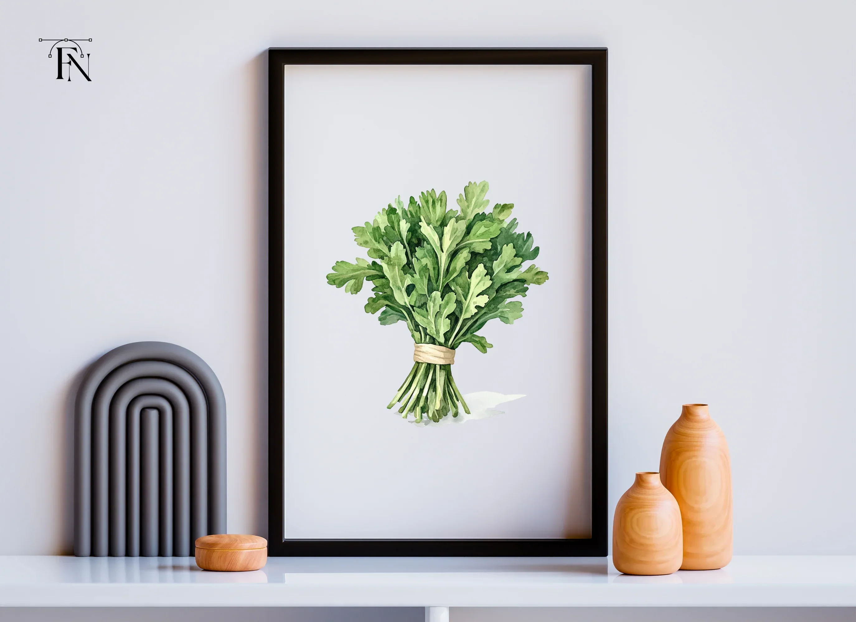Fresh Greens Clipart Bundle - Image 6