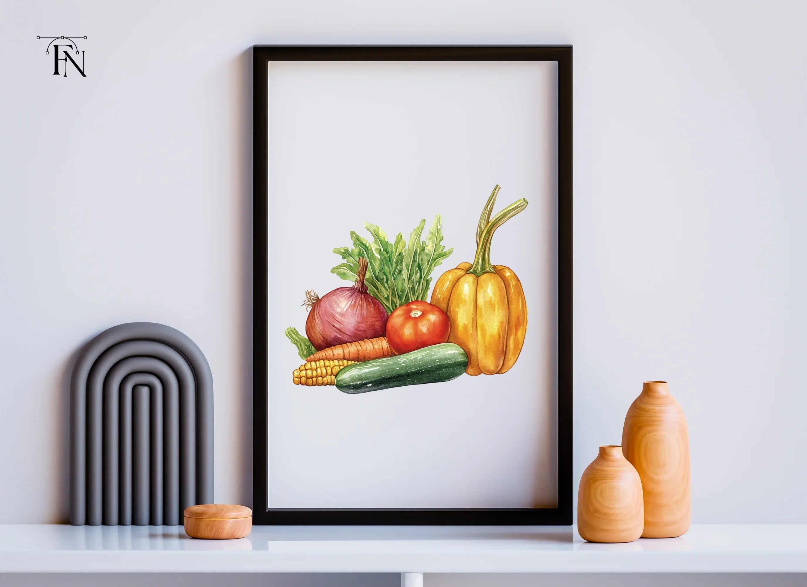Fresh Vegetable Clipart Bundle - Image 5