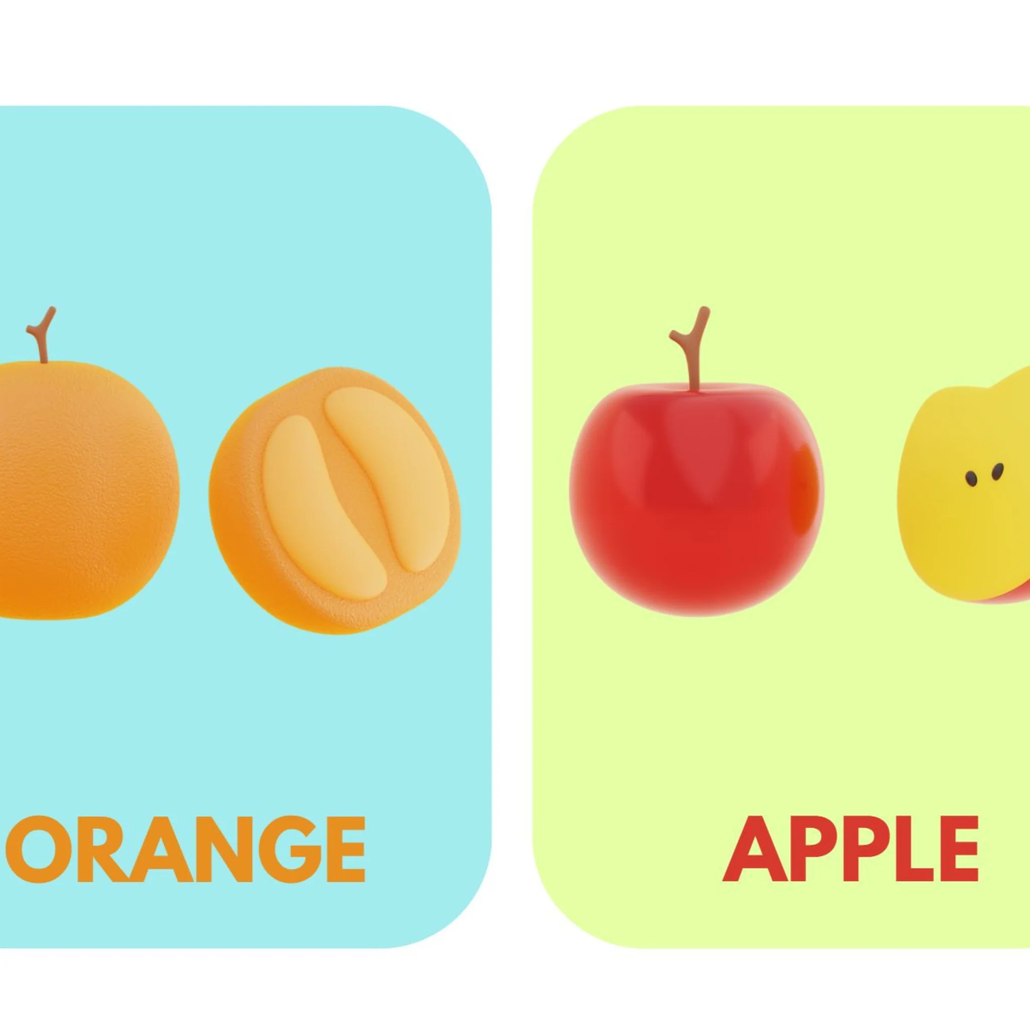 Fruit Flashcards for Kids - Image 2