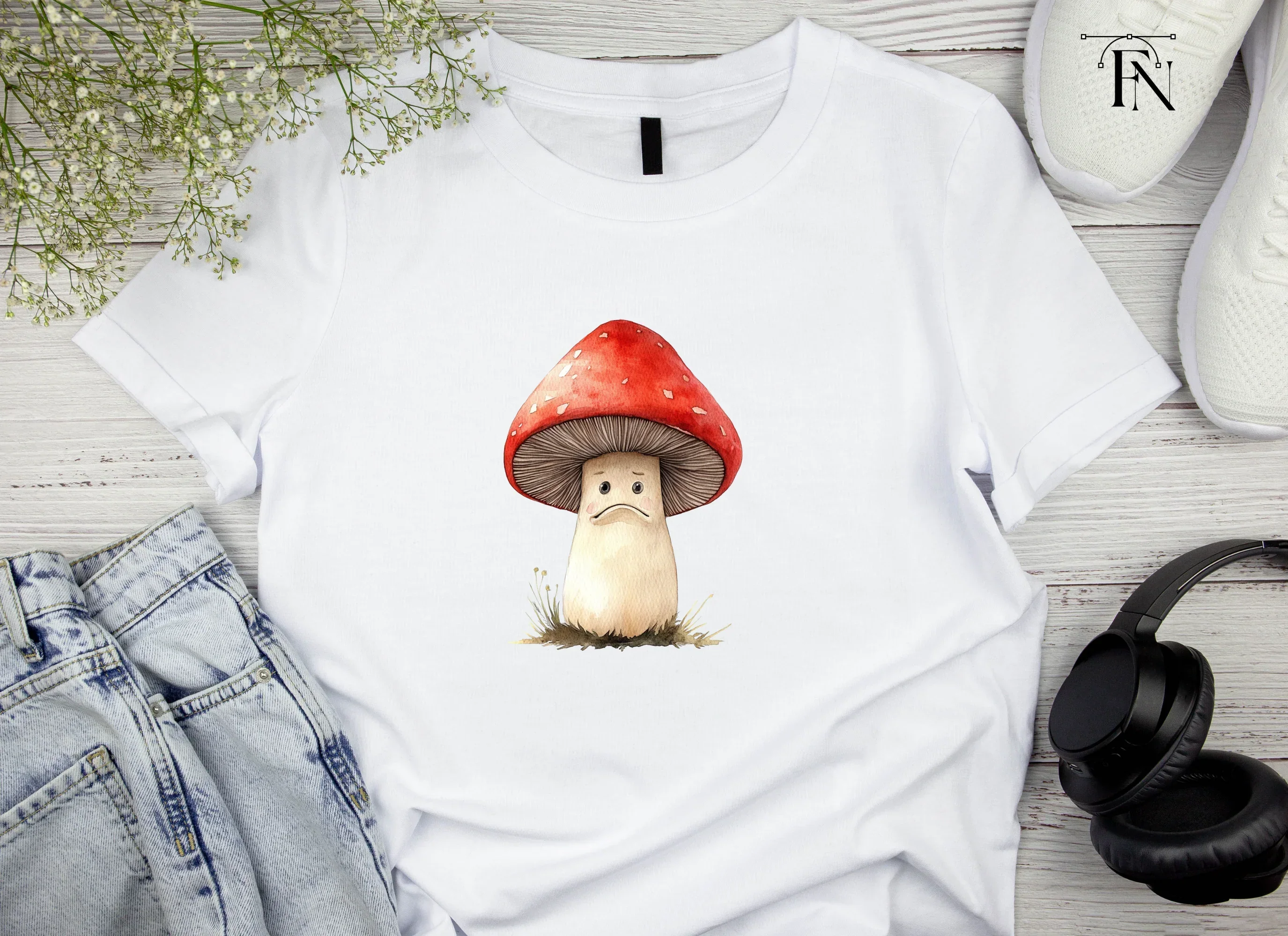 Furious Mushroom Character Clipart Bundle - Image 4