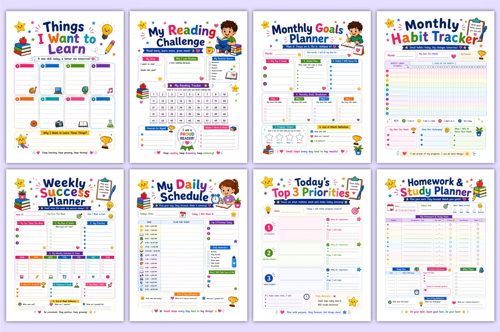 Future Achievers For Kids Planner - Image 3