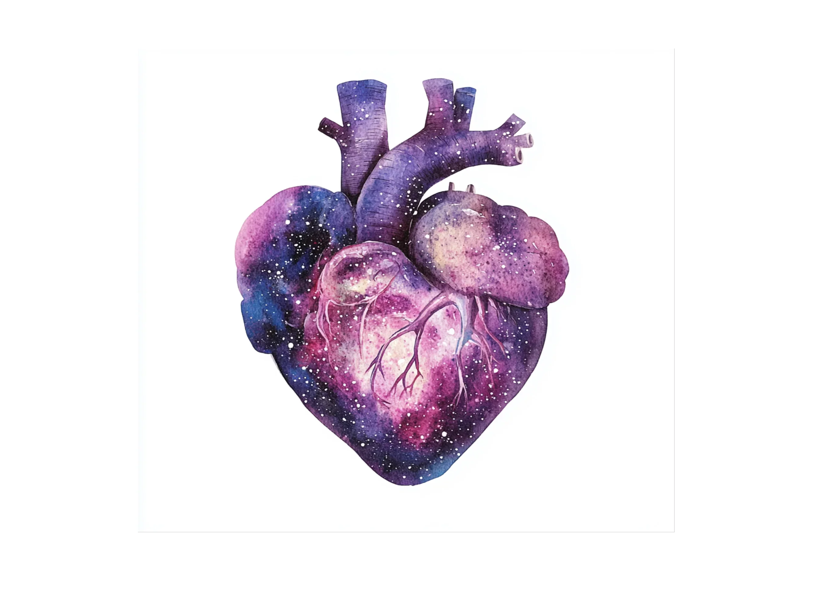 Galaxy Heart Clipart Bundle - Image 2