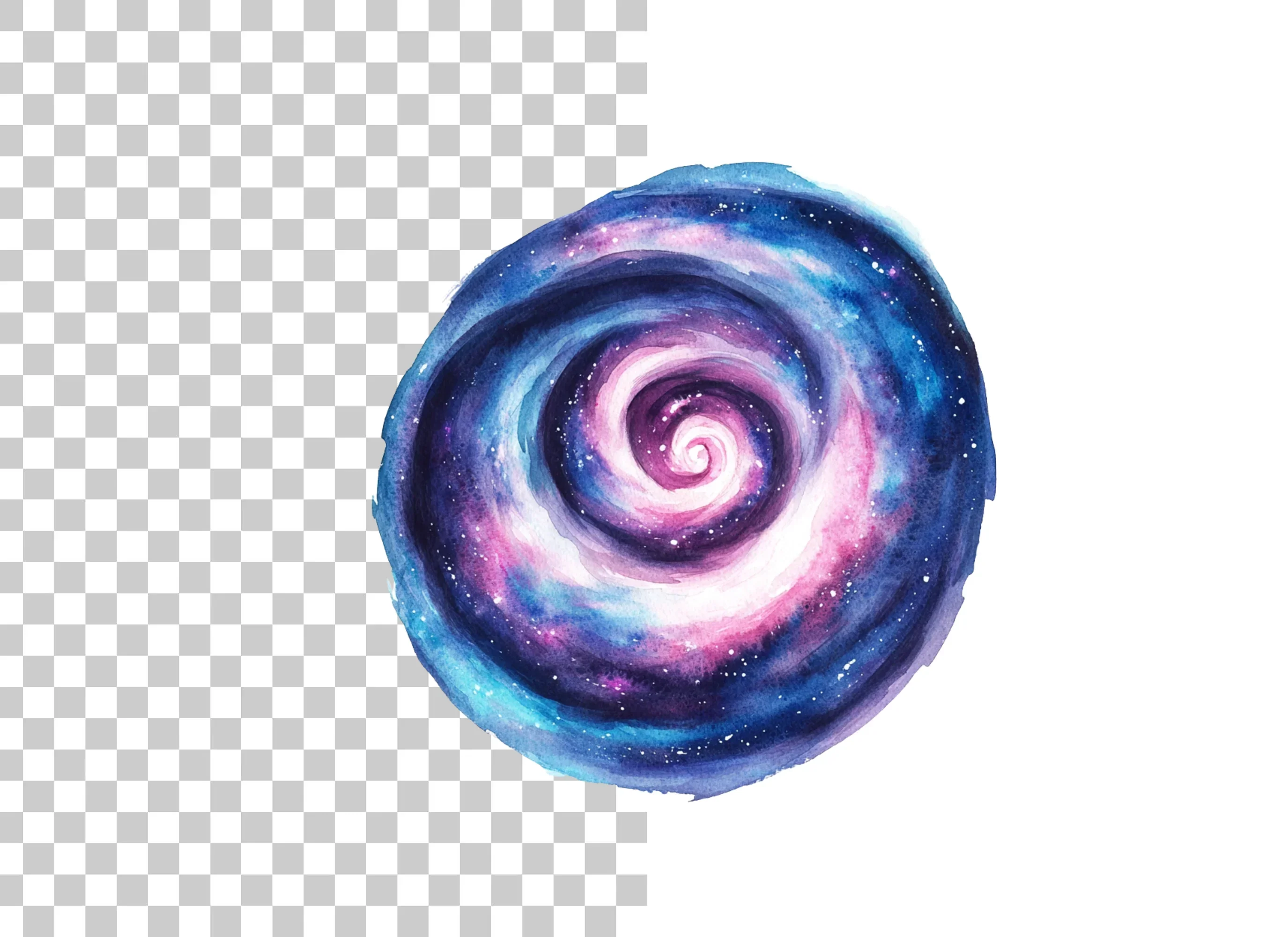 Galaxy Swirl Clipart Bundle - Image 2