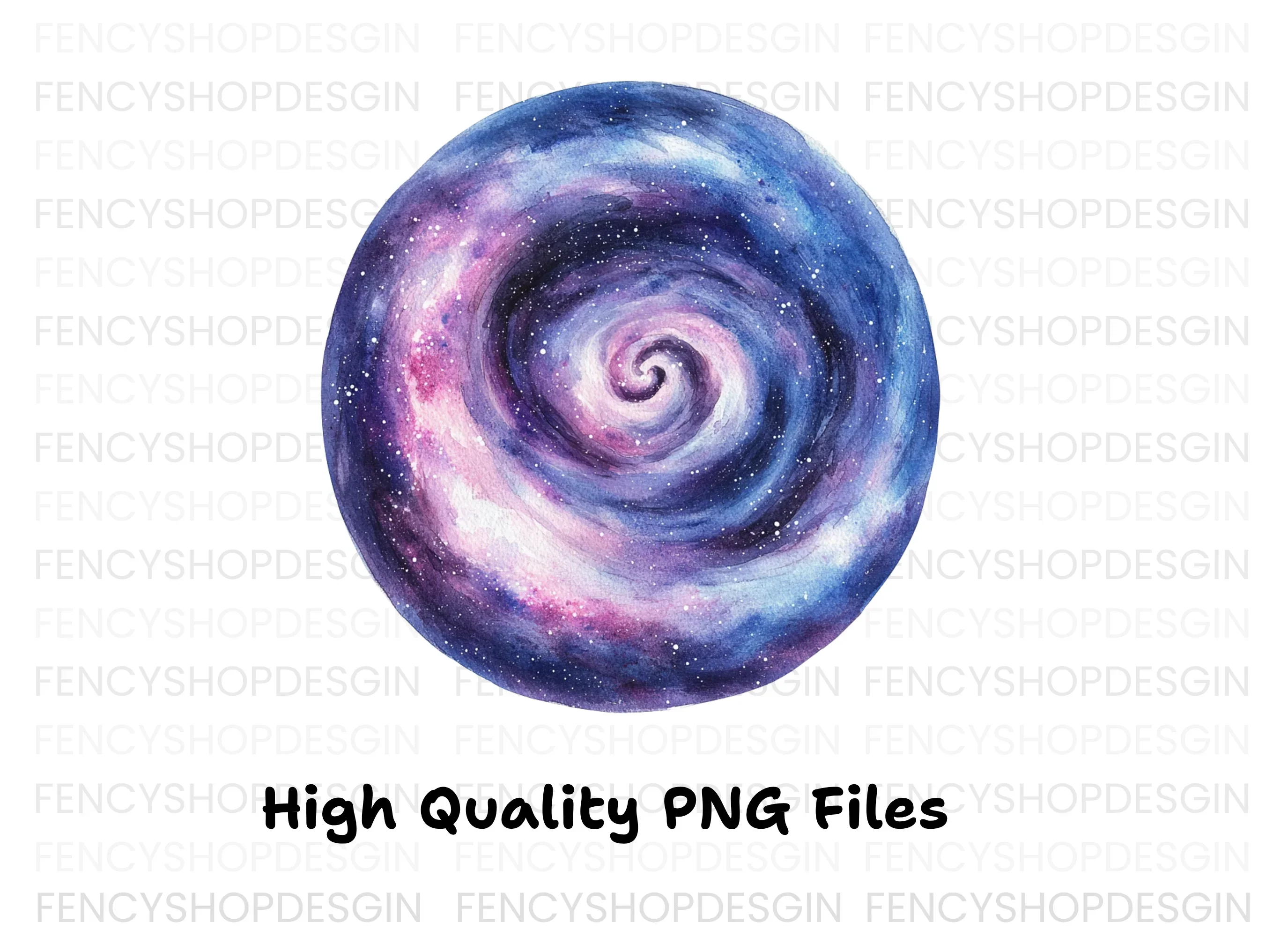 Galaxy Swirl Clipart Bundle - Image 3