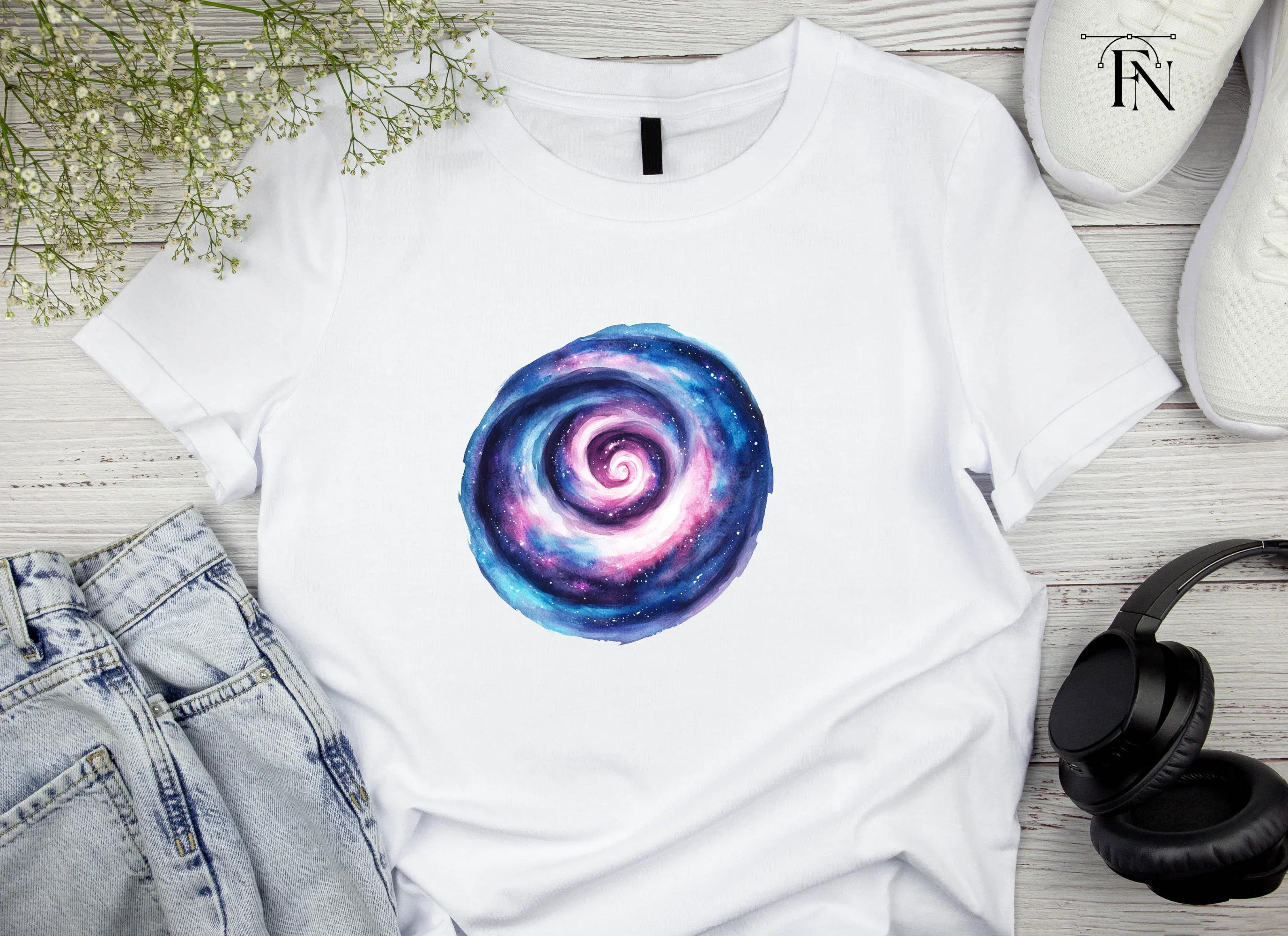 Galaxy Swirl Clipart Bundle - Image 4