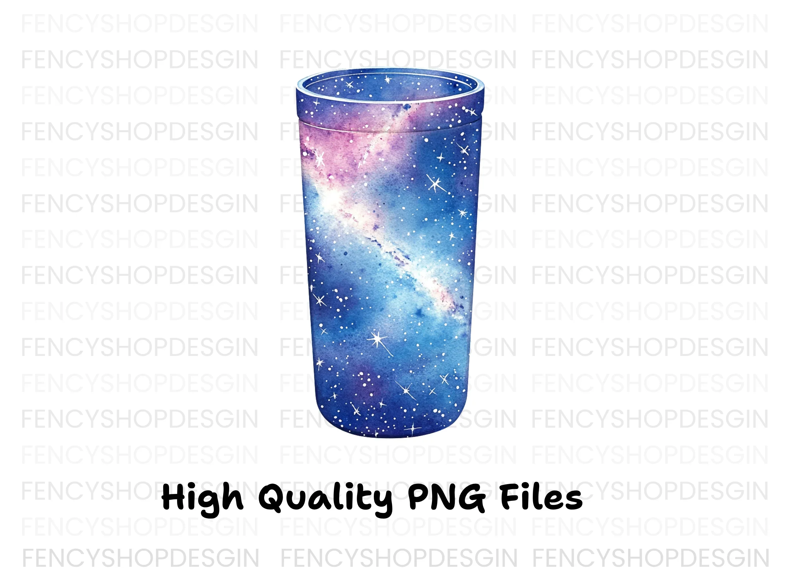 Galaxy Tumbler Clipart Bundle - Image 3