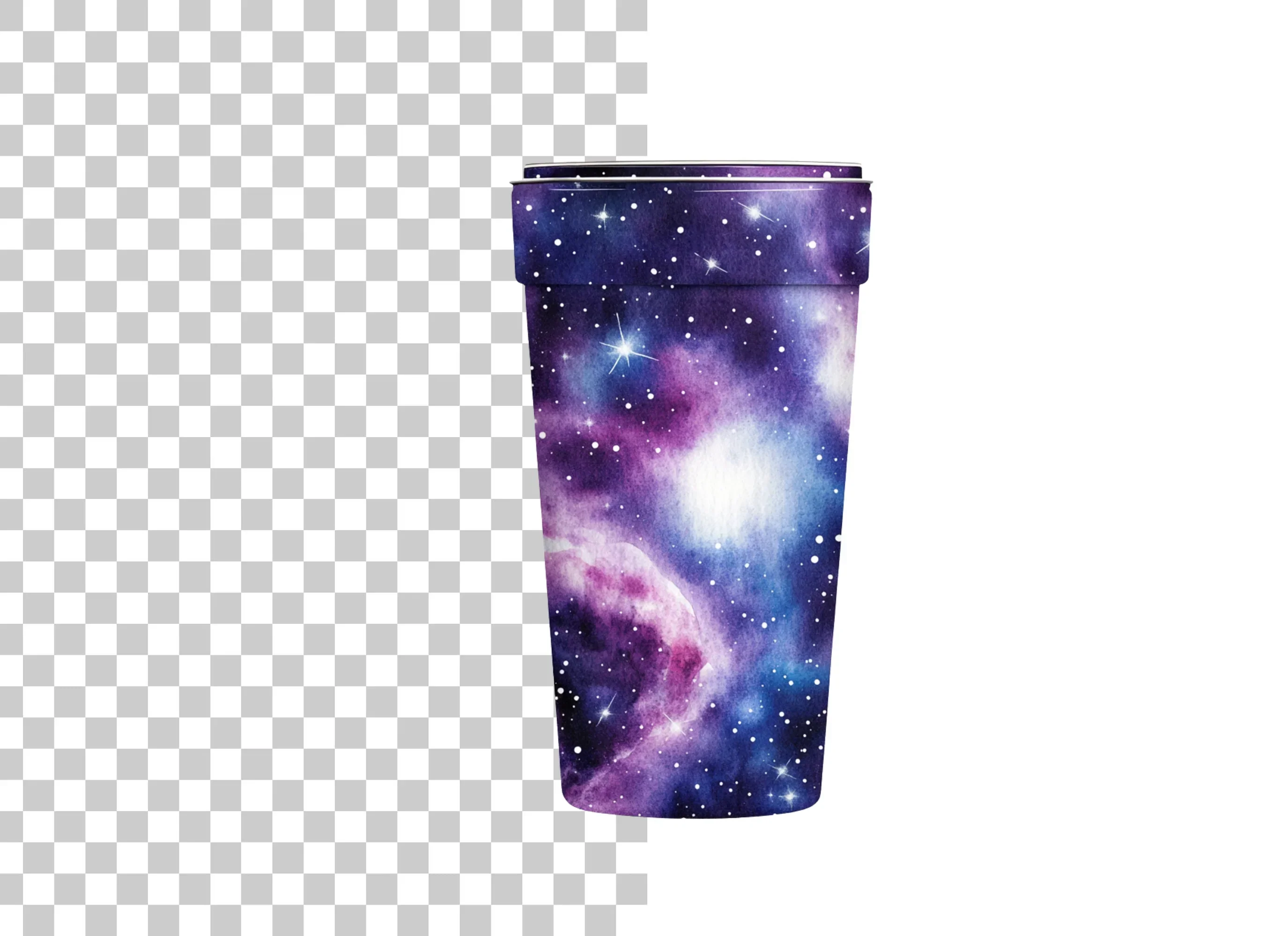 Galaxy Tumbler Clipart Bundle - Image 2