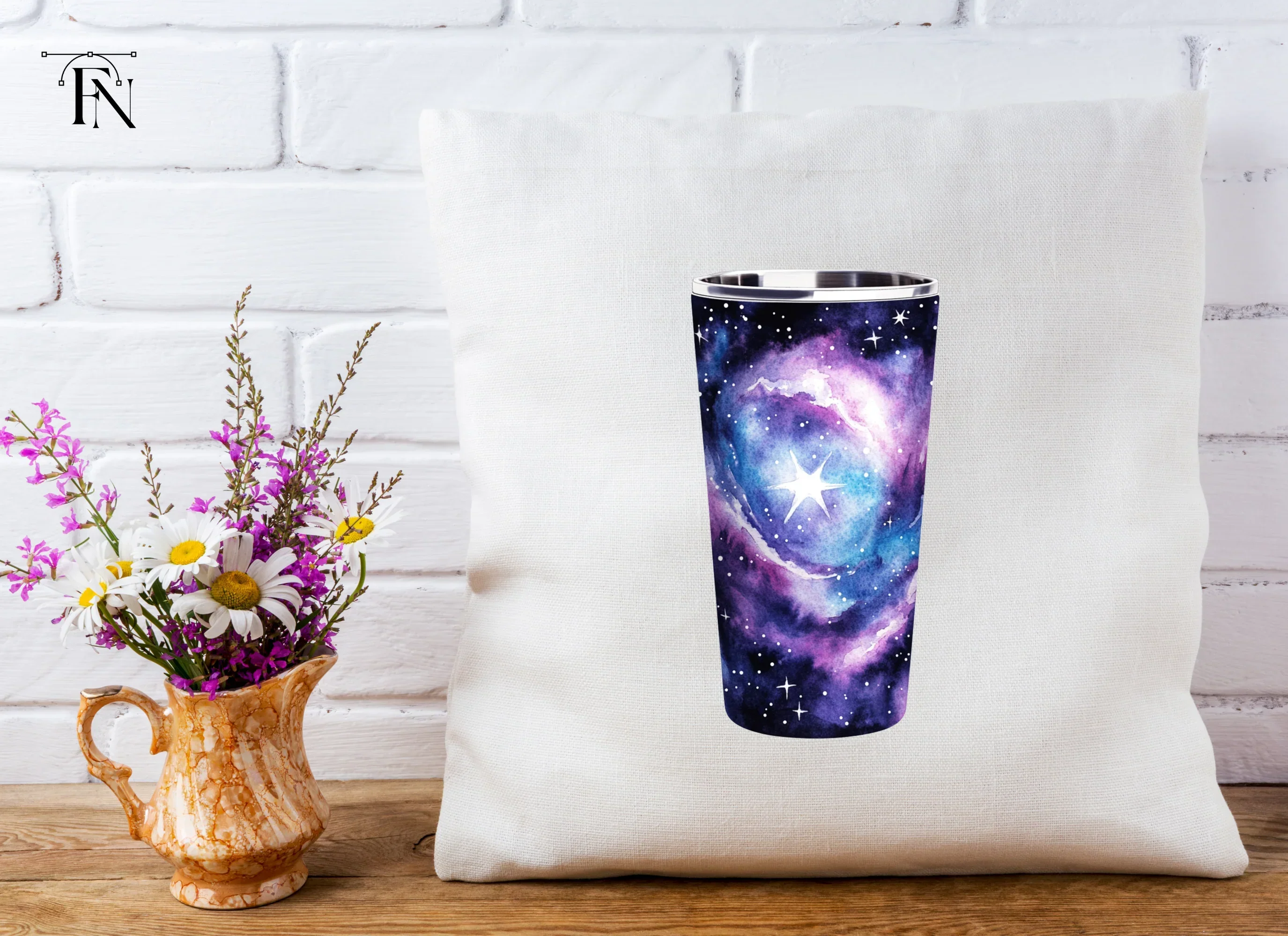 Galaxy Tumbler Clipart Bundle - Image 5