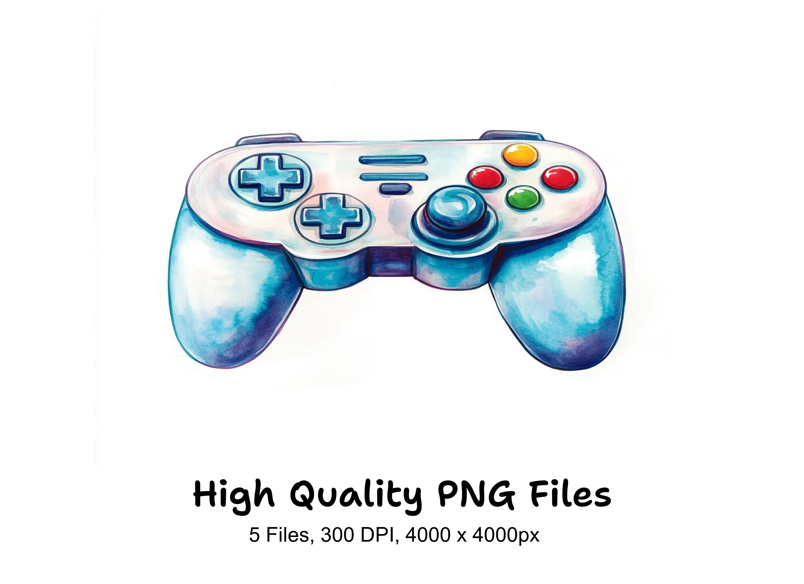Gaming Controller Clipart Bundle - Image 2