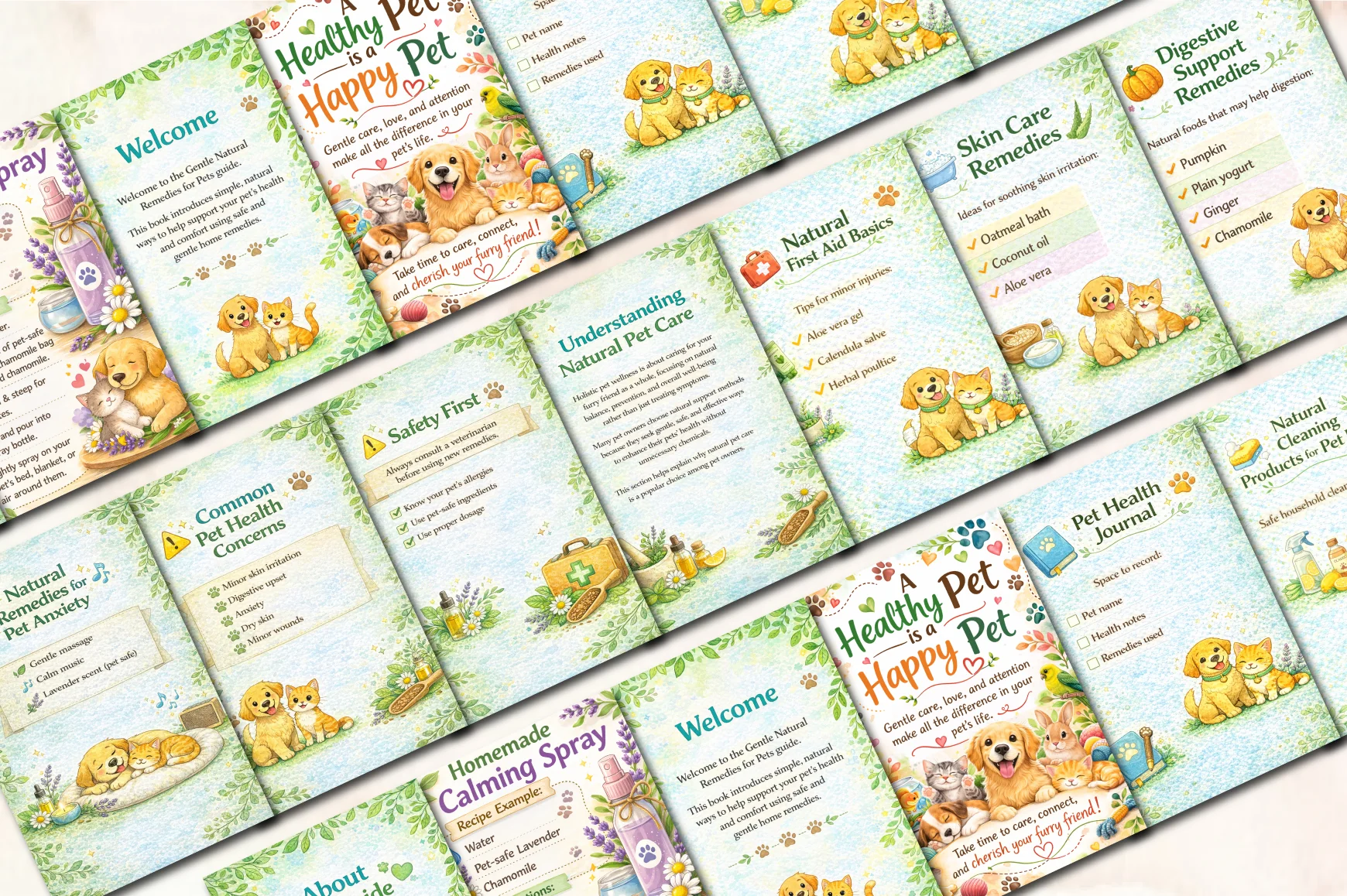 Gentle Natural Remedies for Pets Planner - Image 3