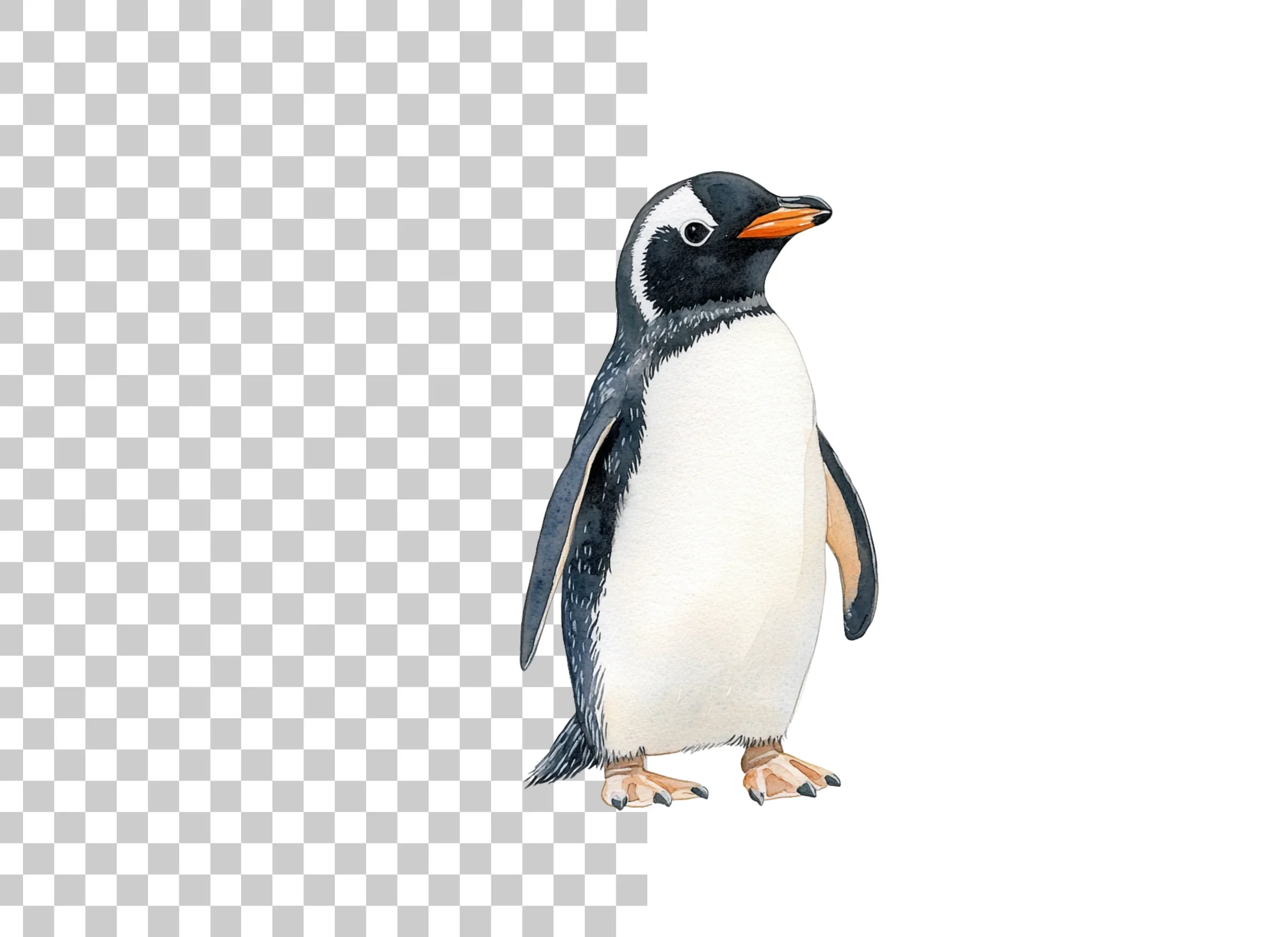 Gentoo Penguin Clipart Bundle - Image 2